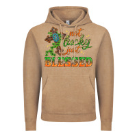 Vintage Coffee Not lucky just Blessed with Cross St. Patricks day Vintage Hoodie - HowdyJamesFarm