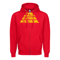 Red the sarcasm is strong with this one Zipper Hoodie - longCreatives