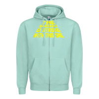 Seafoam the sarcasm is strong with this one Zipper Hoodie - longCreatives