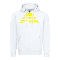 White the sarcasm is strong with this one Zipper Hoodie - longCreatives