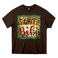 Chocolate Brown Santa Baby Heavy Core Tee - Bettercallsaul