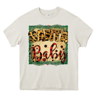 Cream Santa Baby Heavy Core Tee - Bettercallsaul