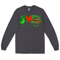 Smoke Peace Love Frogs Long Sleeve Tee - Jasminsmagicworld