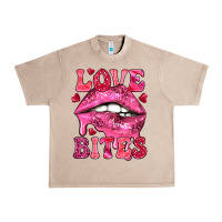 French Oak Love bites Valentine's Day Urban Heavy Tee - HowdyJamesFarm