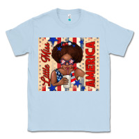 Dusty Blue little miss america Classic Tee - TumblerDesignByShophia