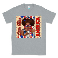 Heather Grey little miss america Classic Tee - TumblerDesignByShophia
