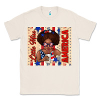 Natural little miss america Classic Tee - TumblerDesignByShophia