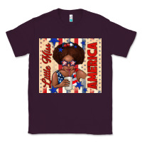 Plum little miss america Classic Tee - TumblerDesignByShophia