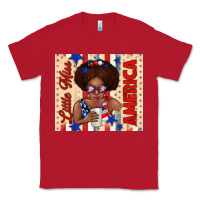Red little miss america Classic Tee - TumblerDesignByShophia