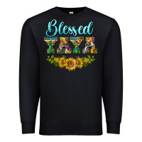 Black blessed yaya Premium Sweatshirt - BarkalooDesign