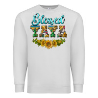 Dove Grey blessed yaya Premium Sweatshirt - BarkalooDesign