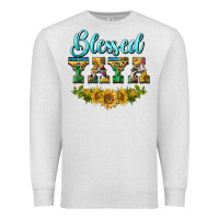 Oatmeal Heather blessed yaya Premium Sweatshirt - BarkalooDesign