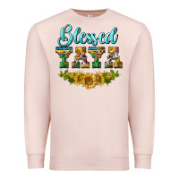 Pale Pink blessed yaya Premium Sweatshirt - BarkalooDesign
