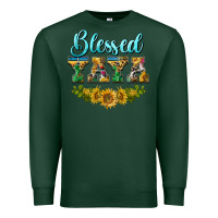 Sports Green blessed yaya Premium Sweatshirt - BarkalooDesign