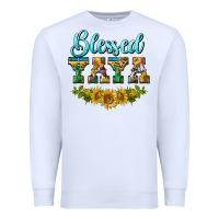 White blessed yaya Premium Sweatshirt - BarkalooDesign