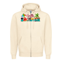 Sandshell hello summer Zipper Hoodie - Artiststas