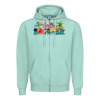 Seafoam hello summer Zipper Hoodie - Artiststas