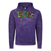 Cloud Purple Lucky horseshoe St. Patrick's Day Vintage Hoodie - CowGirlArtShop