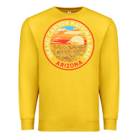 Lemon Vintage Grand Canyon National Park Retro 80s Graphic Premium Sweatshirt - longCreatives