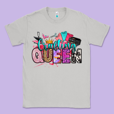Crafting Queen Classic Tee Designed By Artiststas