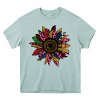 Cheetah Christmas Sunflower Heavy Core Tee | Teevron