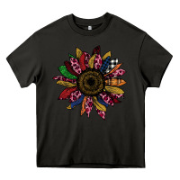 Asphalt Cheetah Christmas Sunflower Heavy Core Tee - Bettercallsaul