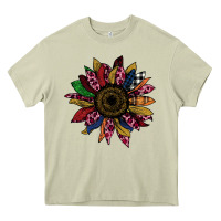 Mossy Cheetah Christmas Sunflower Heavy Core Tee - Bettercallsaul