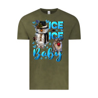 Vintage Olive ice ice baby Vintage Tee - CowGirlArtShop