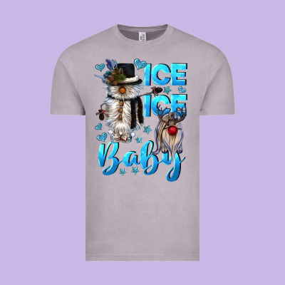 Ice Ice Baby Vintage Tee Designed By Cowgirlartshop