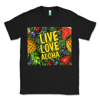 Black live love aloha Classic Tee - TumblerDesignByShophia