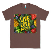 Chestnut live love aloha Classic Tee - TumblerDesignByShophia