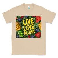 Mushroom live love aloha Classic Tee - TumblerDesignByShophia
