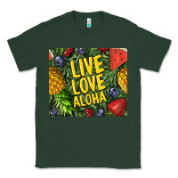 Sports Green live love aloha Classic Tee - TumblerDesignByShophia