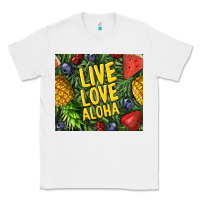 White live love aloha Classic Tee - TumblerDesignByShophia