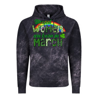 Cloud Black Blessed women are born in March Vintage Hoodie - CowGirlArtShop