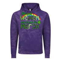 Cloud Purple Blessed women are born in March Vintage Hoodie - CowGirlArtShop