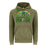 Vintage Olive Blessed women are born in March Vintage Hoodie - CowGirlArtShop