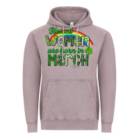 Vintage Zinc Blessed women are born in March Vintage Hoodie - CowGirlArtShop