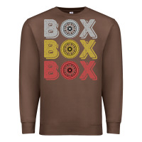 Chestnut Vintage Retro Box Box Box Formula Racing Premium Sweatshirt - longCreatives