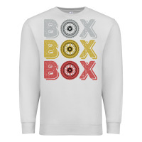 Dove Grey Vintage Retro Box Box Box Formula Racing Premium Sweatshirt - longCreatives