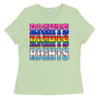 Matcha Rights rights rights Ladies Tee - NancyCooperArtShop