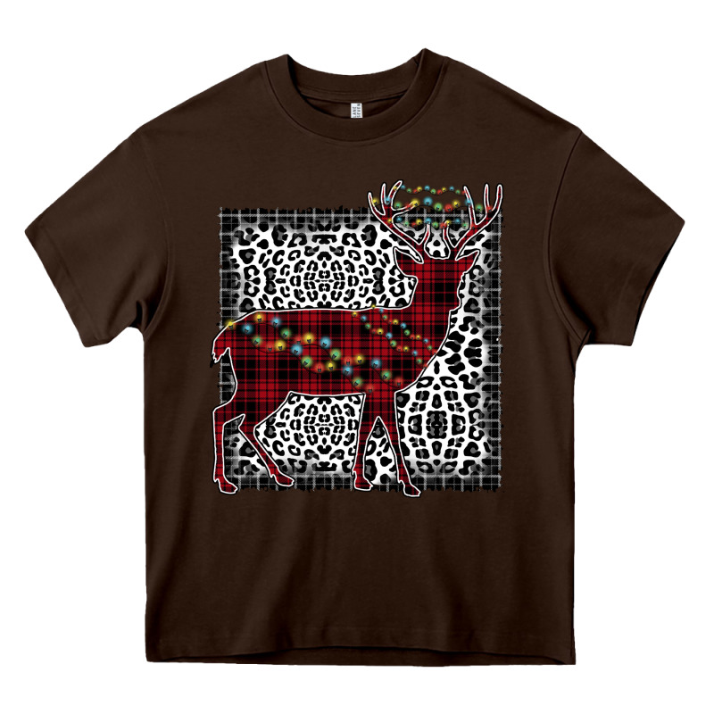 Christmas Deer Heavy Core Tee by Bettercallsaul | Teevron
