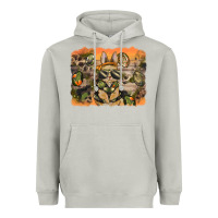 Moon Dust camouflage bunny background Heavyweight Hoodie - BarkalooDesign