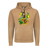 Vintage Camel St. Patrick's Donkey with balloon Vintage Hoodie - HowdyJamesFarm