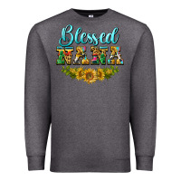 Charcoal Heather blessed nana Premium Sweatshirt - BarkalooDesign