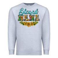 Heather Grey blessed nana Premium Sweatshirt - BarkalooDesign