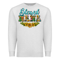 Oatmeal Heather blessed nana Premium Sweatshirt - BarkalooDesign