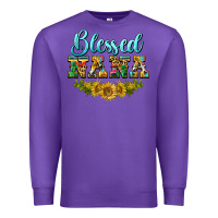 Purple blessed nana Premium Sweatshirt - BarkalooDesign