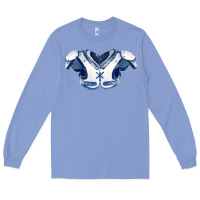 Colony Blue practice jersey fa element 1 Long Sleeve Tee - FaDigitalArtStudio
