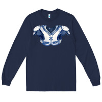 Navy practice jersey fa element 1 Long Sleeve Tee - FaDigitalArtStudio